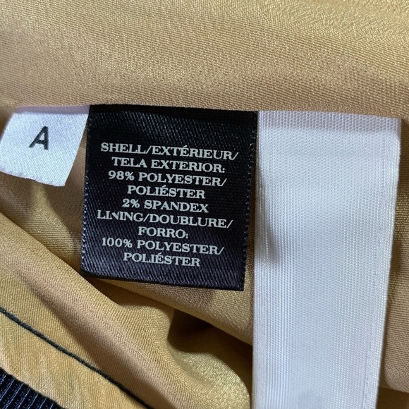 Ann Taylor Tan and Navy Skirt size 8 - Picture 7 of 7